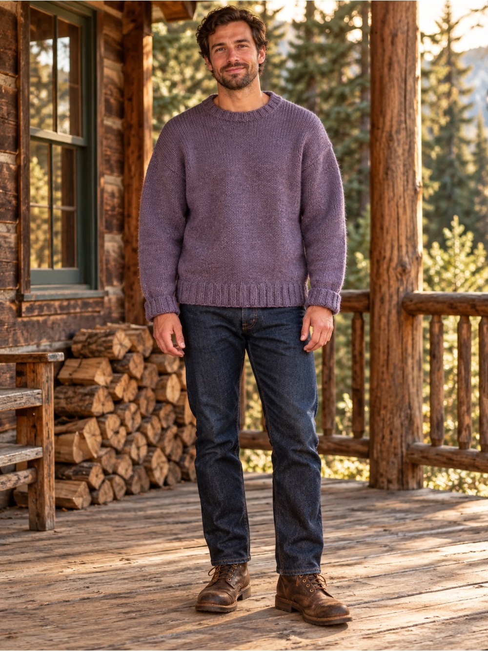 Polo by Ralph Lauren Men’s Handknit Sweater - Wool XL